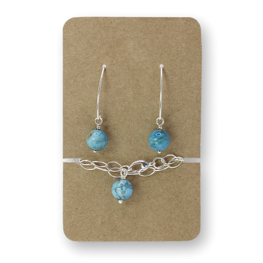 Blue Apatite Bracelet Bundle