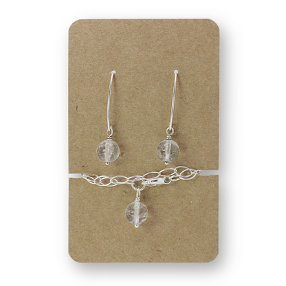 Clear Quartz Bracelet Bundle