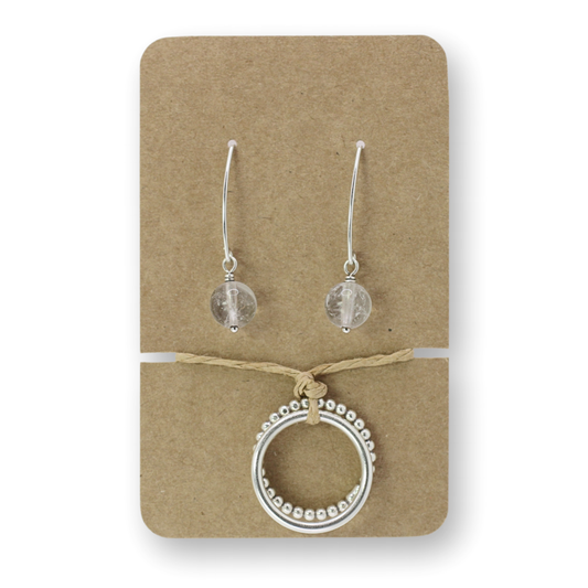 Clear Quartz Ring Bundle