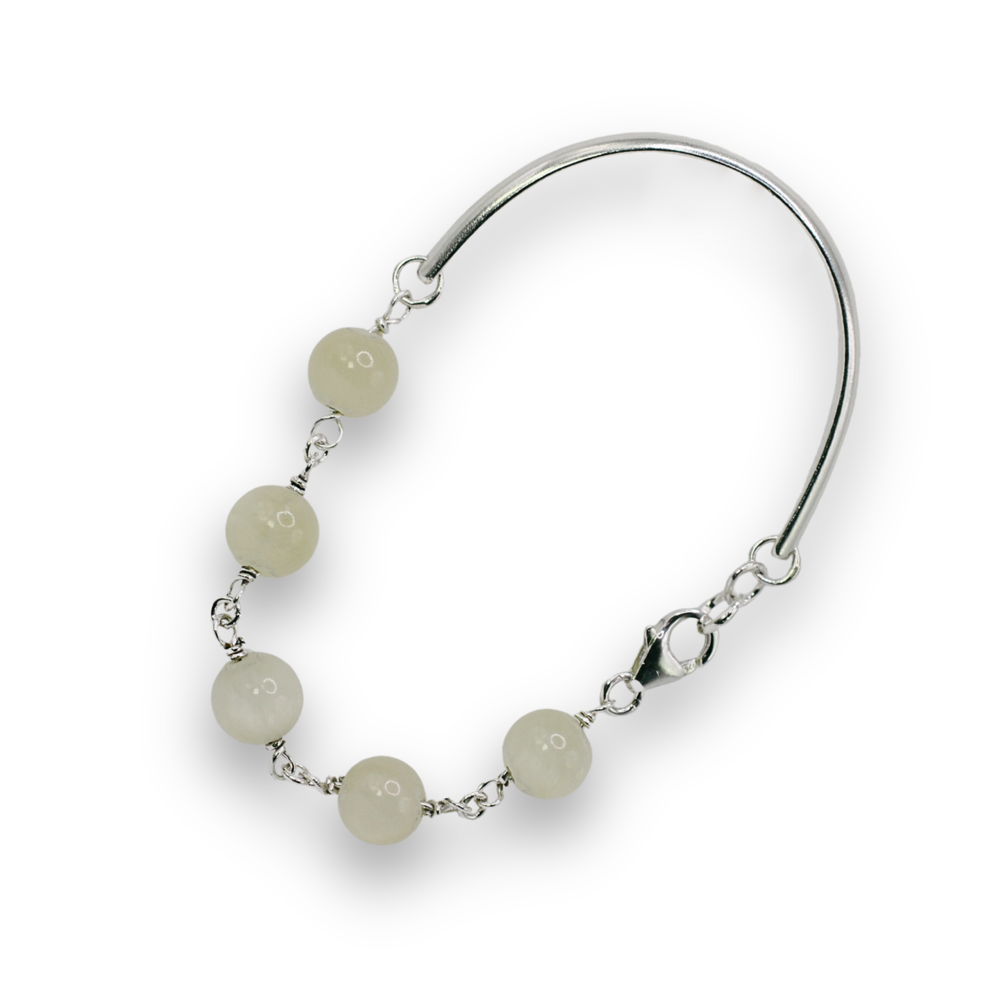 Honey Calcite Cuff Bracelet