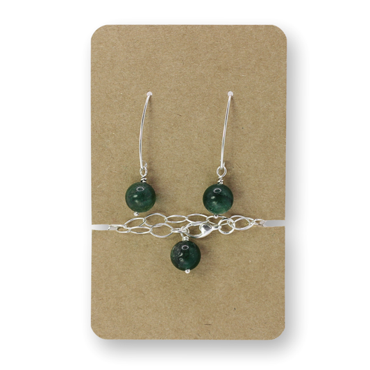 Mica Fuchsite Bracelet Bundle