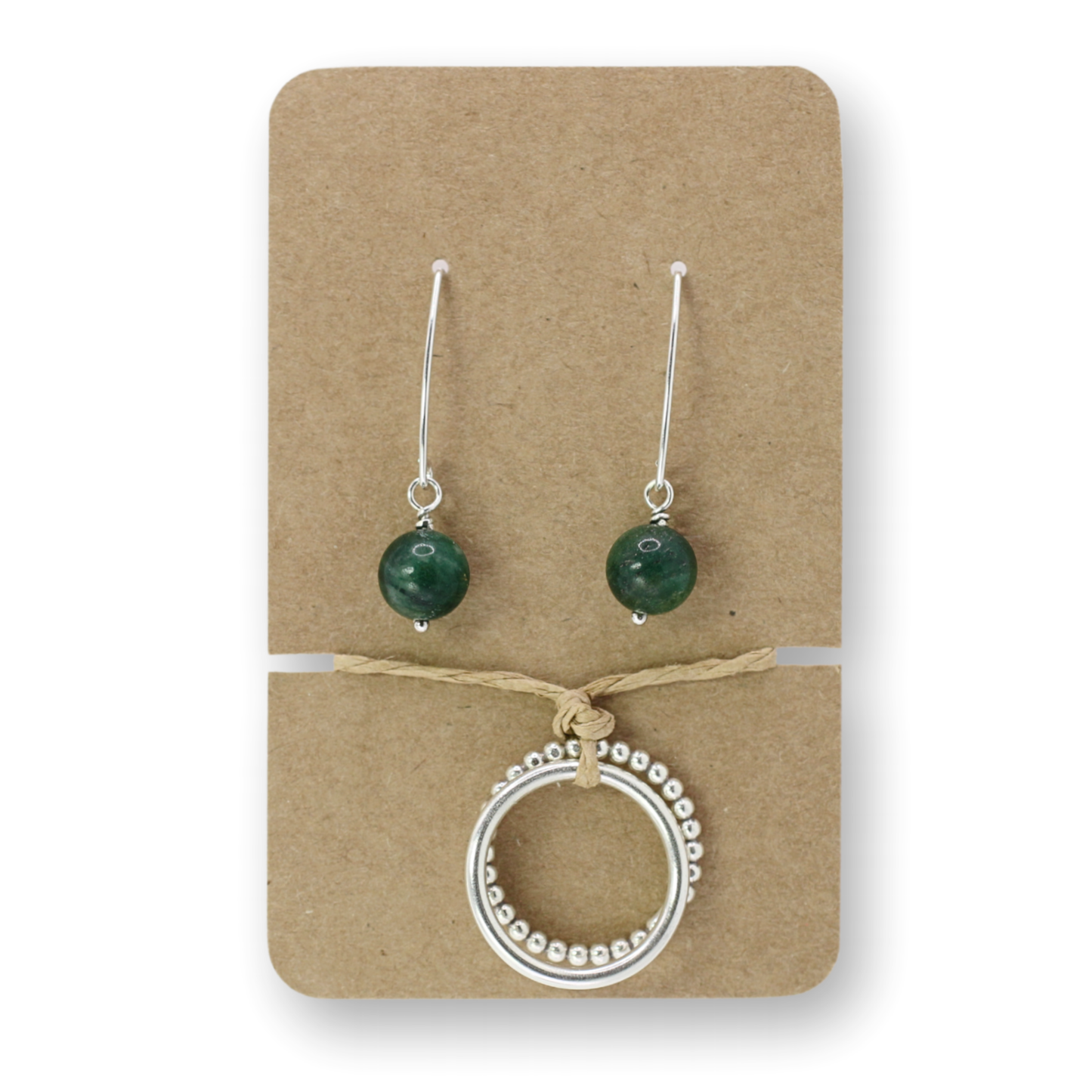 Mica Fuchsite Ring Bundle