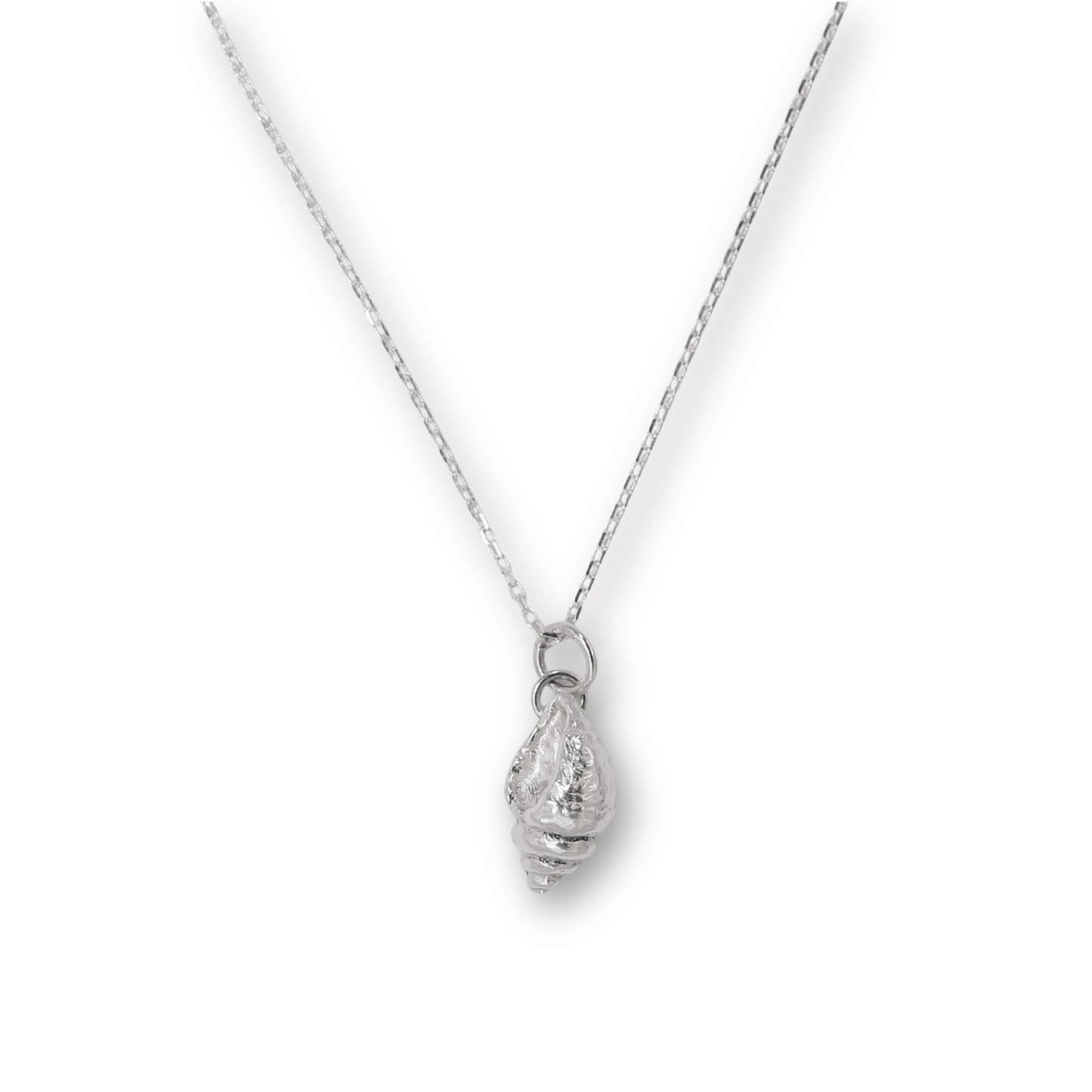 Conch Shell Charm Necklace