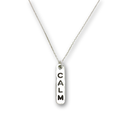 Calm charm necklace