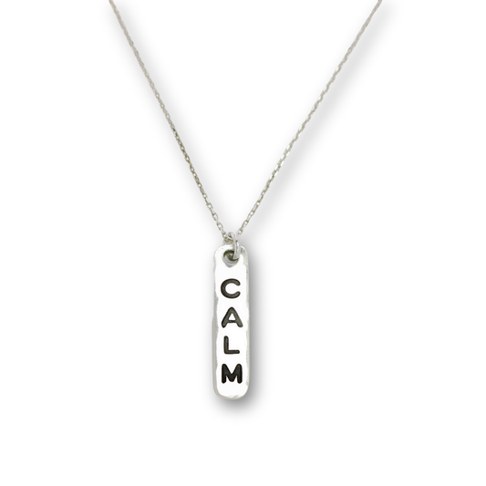 Calm charm necklace