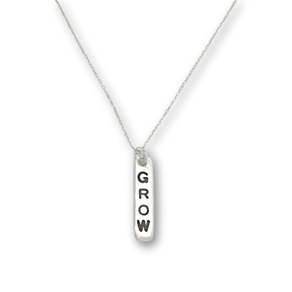 Grow charm necklace