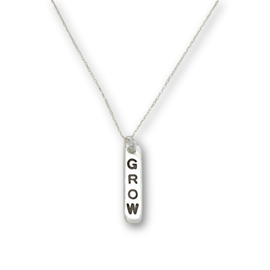 Grow charm necklace