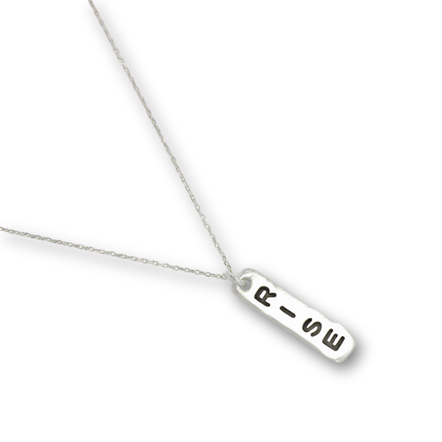 Rise charm necklace