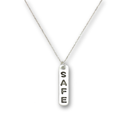 Safe charm necklace